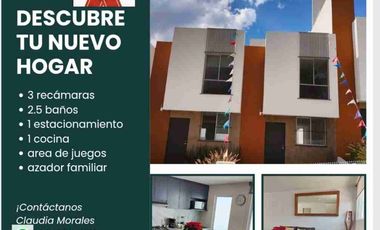 PREVENTA!!! CASAS CON RECÁMARA ABAJO Y BAÑO COMPLETO QUEDAN POCAS APROVECHA!!