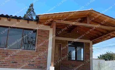 De veta casa campestre en Cotacachi