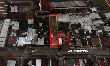 Gran Terreno con Casa – Av. Einstein 1270–1272, Independencia 837 m² de terreno