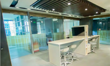 Office Space for Rent Lease 220 sqm Ready to Move in Rockwell Makati City