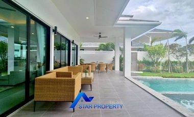 Brand New !! Beautiful 3 Bedrooms Pool Villa At Hua Hin Soi 112