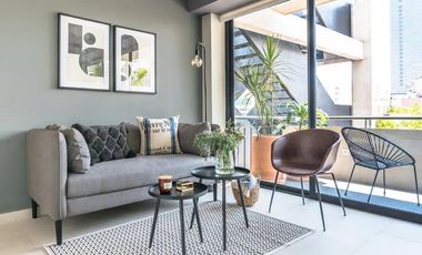 Oportunidad de inversión: Precioso Loft amueblado en el corazón de la CDMX!