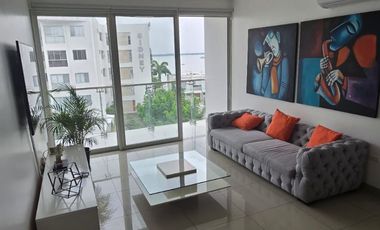 Departamento amoblado de Alquiler en Isla Mocolí