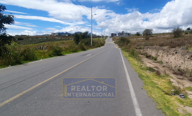 Venta de terreno en Huachi Grande