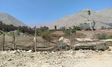 VENTA DE TERRENO EN CHOSICA