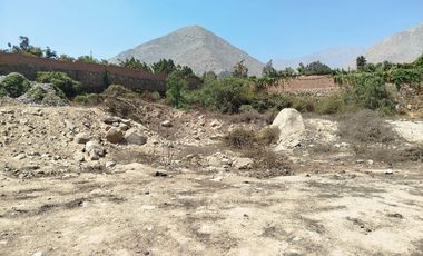 VENTA DE TERRENO EN CHOSICA