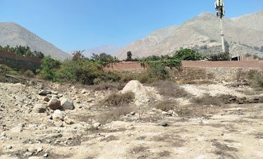 VENTA DE TERRENO EN CHOSICA