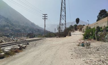 VENTA DE TERRENO EN CHOSICA