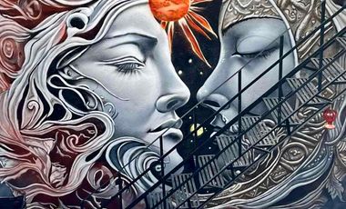 Suite con baño privado barra de cocina y lavadora