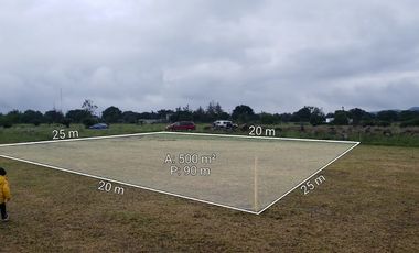 OPORTUNIDAD TERRENOS EN HUASCA