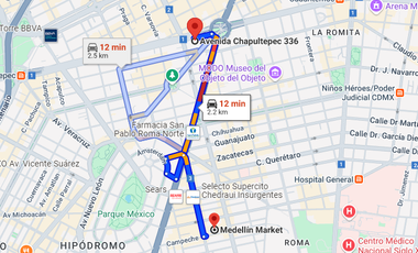 DEPARTAMENTO EN VENTA EN LA  ROMA NORTE CUAUHTEMOC CDMX