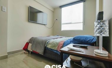 Alquiler de Departamento Amoblado Frente a Parque en Santiago de Surco – Cerca a Estación del Metro