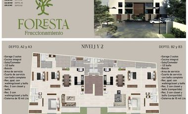 DEPARTAMENTO EN VENTA, 3 RECS, FRACC FORESTA, CERCA DEL COLEGIO ANDES