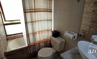 Gran terraza, vista norte, 3D / 2B+ servicios. Estacionamiento y bodega