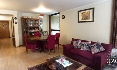 Gran terraza, vista norte, 3D / 2B+ servicios. Estacionamiento y bodega