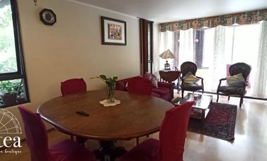 Gran terraza, vista norte, 3D / 2B+ servicios. Estacionamiento y bodega