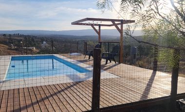 Se vende hermosa casa en Potrero de Garay, con inmejorables vistas a las Altas cumbres y pinares- 799