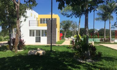 Venta de casa de 2 recámaras con amenidades al norte de Mérida