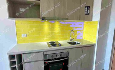 Departamento tipo Estudio, cercano Universidades, locomoción a la puerta