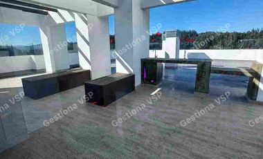 Departamento tipo Estudio, cercano Universidades, locomoción a la puerta