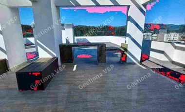 Departamento tipo Estudio, cercano Universidades, locomoción a la puerta