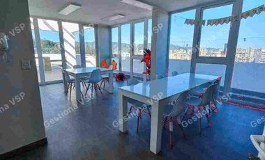 Departamento tipo Estudio, cercano Universidades, locomoción a la puerta