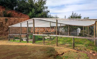 Leon Propiedades vende parcela con casa en Fundo Monterrey, Curacaví.