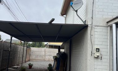 Arriendo casa esquina en Las Compuertas de Buin, comuna de Buin