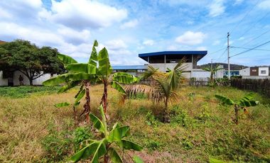 terreno esquinero de venta los jazmines portoviejo