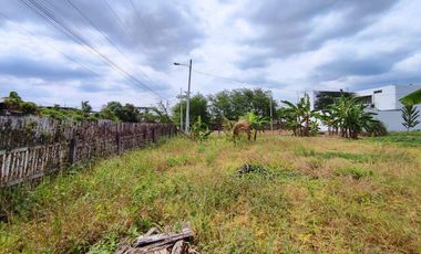 terreno esquinero de venta los jazmines portoviejo