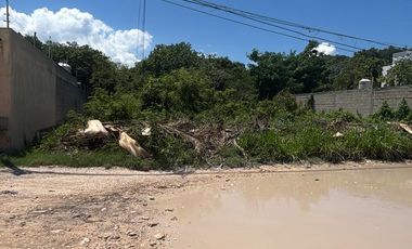 Venta de terreno  en Cancún con uso comercial
