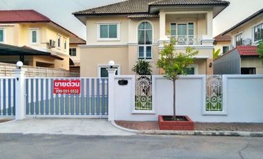 ขายถูก บ้านเดี่ยวติดถนนใหญ่ ขนาด 58.5 ตรว. เค.ซี. พาร์ควิลล์ 3 (K.C. PARKVILLE 3)