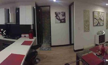 ARRIENDO APARTAMENTO AMOBLADO 2 ALCOBAS SANTA BÁRBARA DE 75 M2 CERCA A TODO.