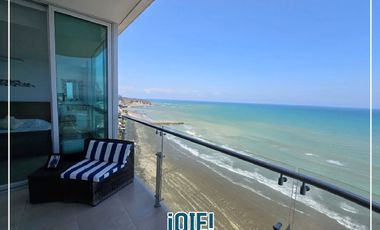 Dpto Frente Al Mar, Espacioso y Ubicacion Perfecta en Manta