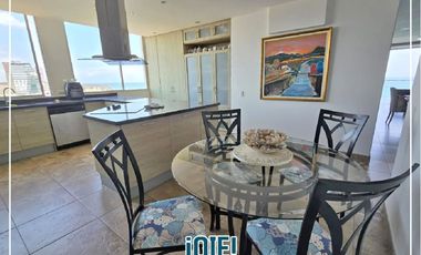 Dpto Frente Al Mar, Espacioso y Ubicacion Perfecta en Manta