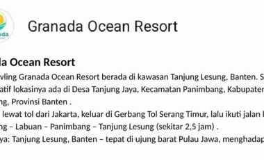 Kavling Exclusif untuk Villa atau Hunian di Kawasan Wisata Pantai Tanjung Lesung