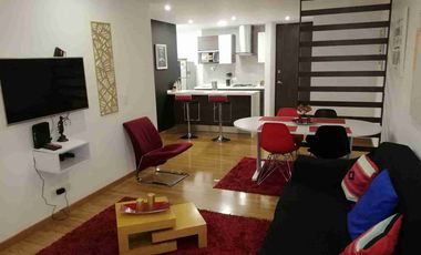 ARRIENDO APARTAMENTO AMOBLADO CEDRITOS DE 89m2