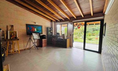 Casa campestre con una cita inigualable en Parcelación cerrada