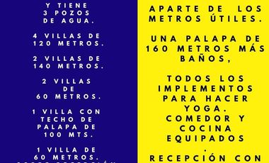 HOTEL EN VENTA EN TULUM Terreno 6,000 m2 CONSTRUCCION 1,600 m2