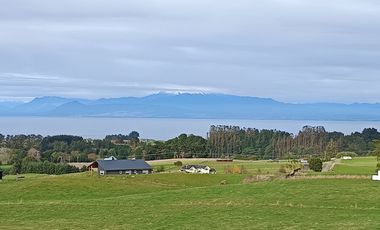 Oportunidad hermosas parcelas venta, vista volcanes y lago