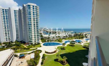 se renta departamento en novo puerto Cancún