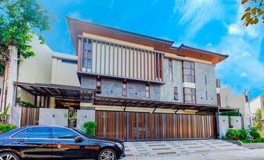 For Sale Fully-Furnished Brand new Elegant Finished Single Detached House and Lot with Swimming Pool in Multinational Village Parañaque City