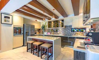 For Sale Fully-Furnished Brand new Elegant Finished Single Detached House and Lot with Swimming Pool in Multinational Village Parañaque City