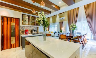 For Sale Fully-Furnished Brand new Elegant Finished Single Detached House and Lot with Swimming Pool in Multinational Village Parañaque City