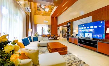 For Sale Fully-Furnished Brand new Elegant Finished Single Detached House and Lot with Swimming Pool in Multinational Village Parañaque City