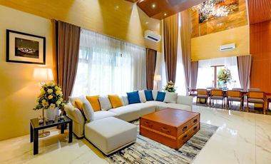 For Sale Fully-Furnished Brand new Elegant Finished Single Detached House and Lot with Swimming Pool in Multinational Village Parañaque City