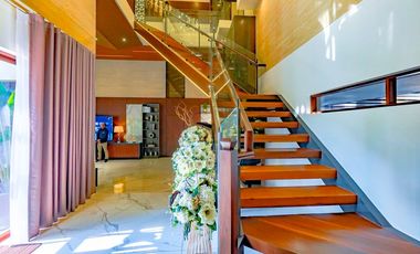 For Sale Fully-Furnished Brand new Elegant Finished Single Detached House and Lot with Swimming Pool in Multinational Village Parañaque City