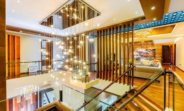 For Sale Fully-Furnished Brand new Elegant Finished Single Detached House and Lot with Swimming Pool in Multinational Village Parañaque City