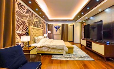 For Sale Fully-Furnished Brand new Elegant Finished Single Detached House and Lot with Swimming Pool in Multinational Village Parañaque City