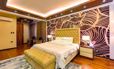 For Sale Fully-Furnished Brand new Elegant Finished Single Detached House and Lot with Swimming Pool in Multinational Village Parañaque City